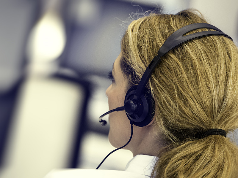 Strategic Communications | One10 – Close Up of Female Call Center Employee